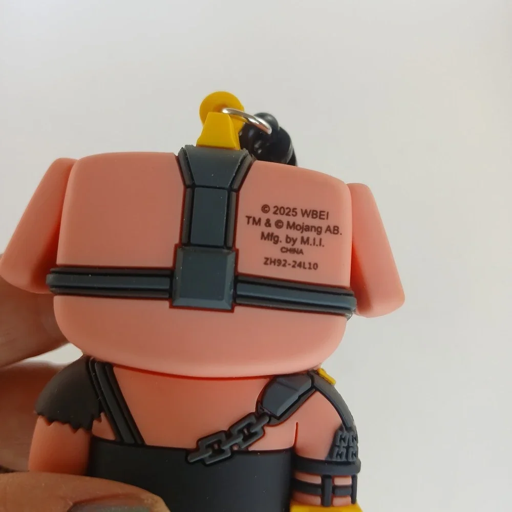 Minecraft Movie : Great Hog Keychain Bagclip Mojang 2025